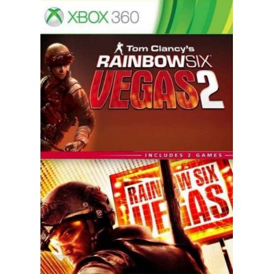 Комплект игр Tom Clancy's Rainbow Six Vegas + Vegas 2 [Xbox 360, английская версия]